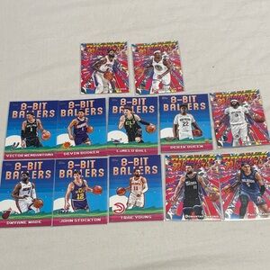 Topps 2025 NBA 8-Bit Ballers & Power Players Inserts Cards